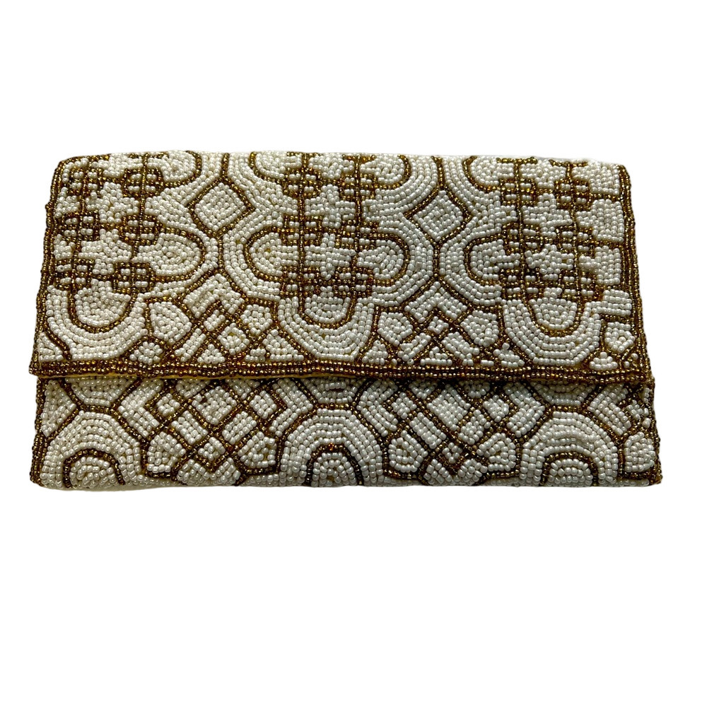 Forever 21 beaded clutch